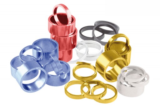 Kormánycsapágy hézagoló VP fekete 1coll, 10mm 484109371_AVAZ